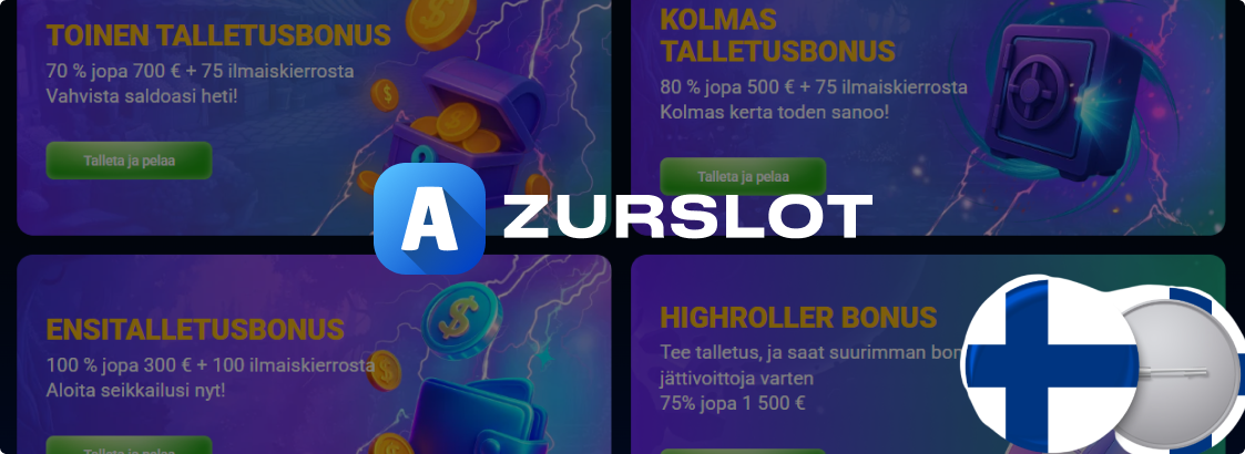 Azur Slot Bonustarjoukset Azur Slot Bonustarjoukset